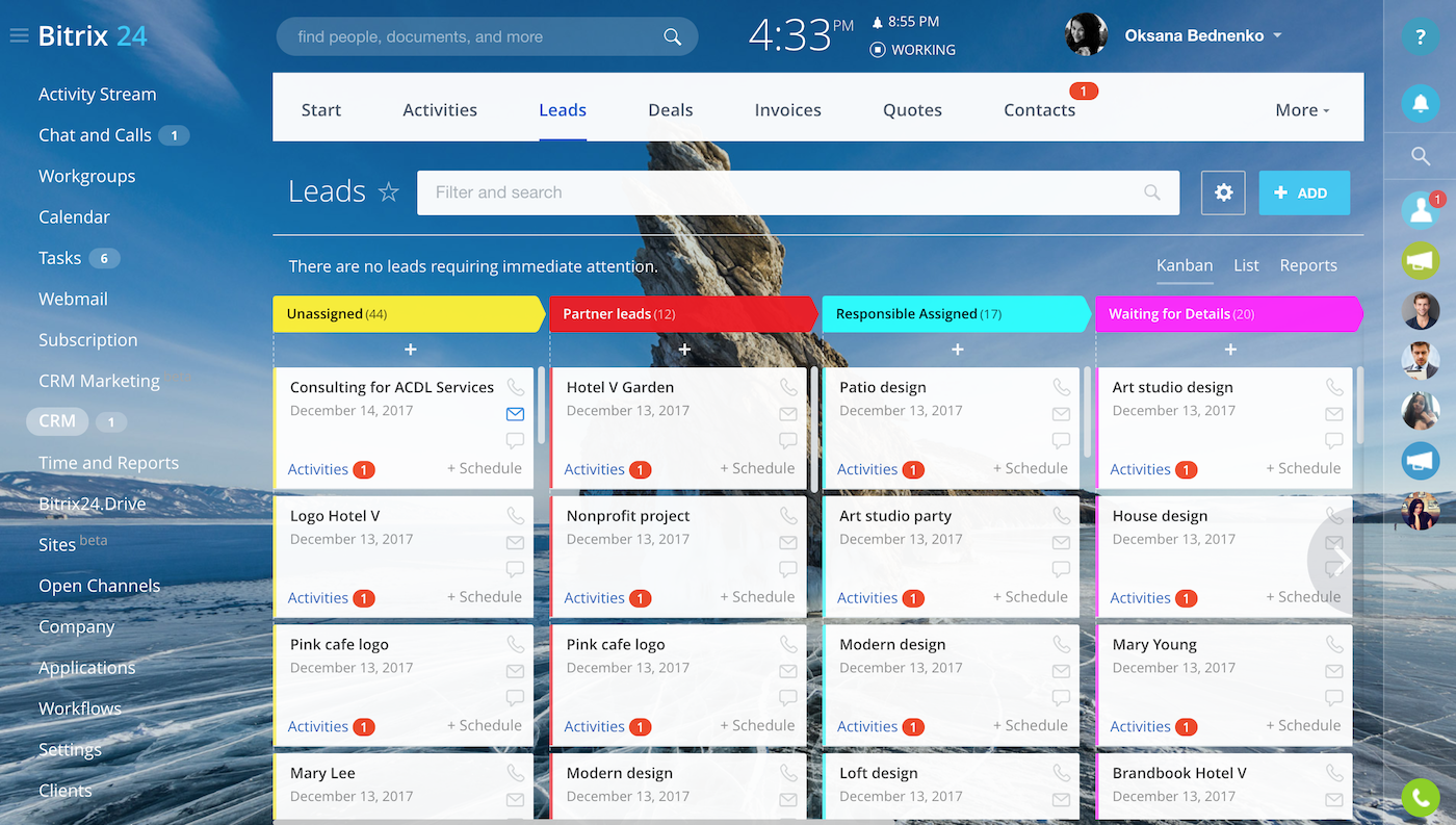 Crm Software Comparison Chart