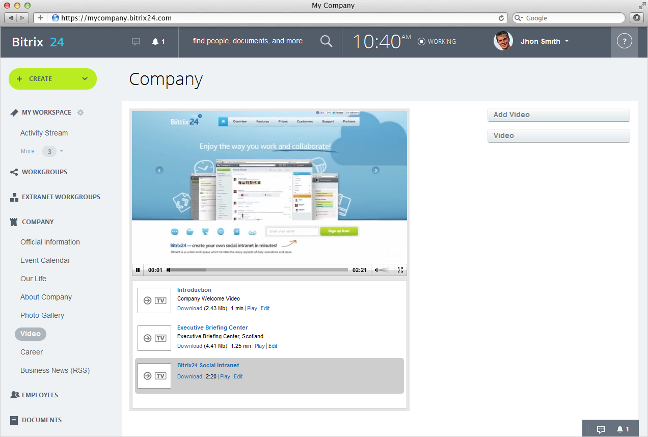 Software Company Organizational Chart