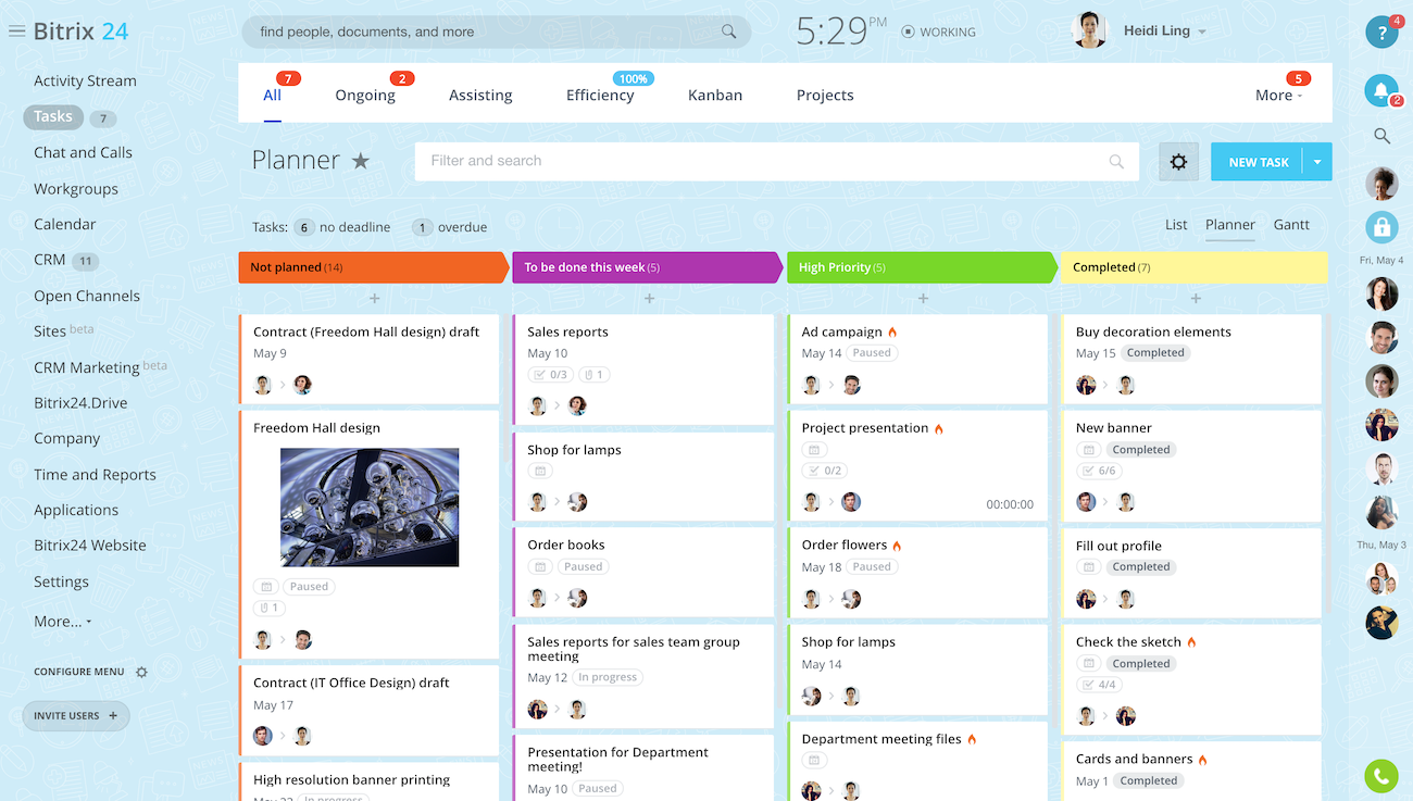 Gantt Chart Task Dependencies