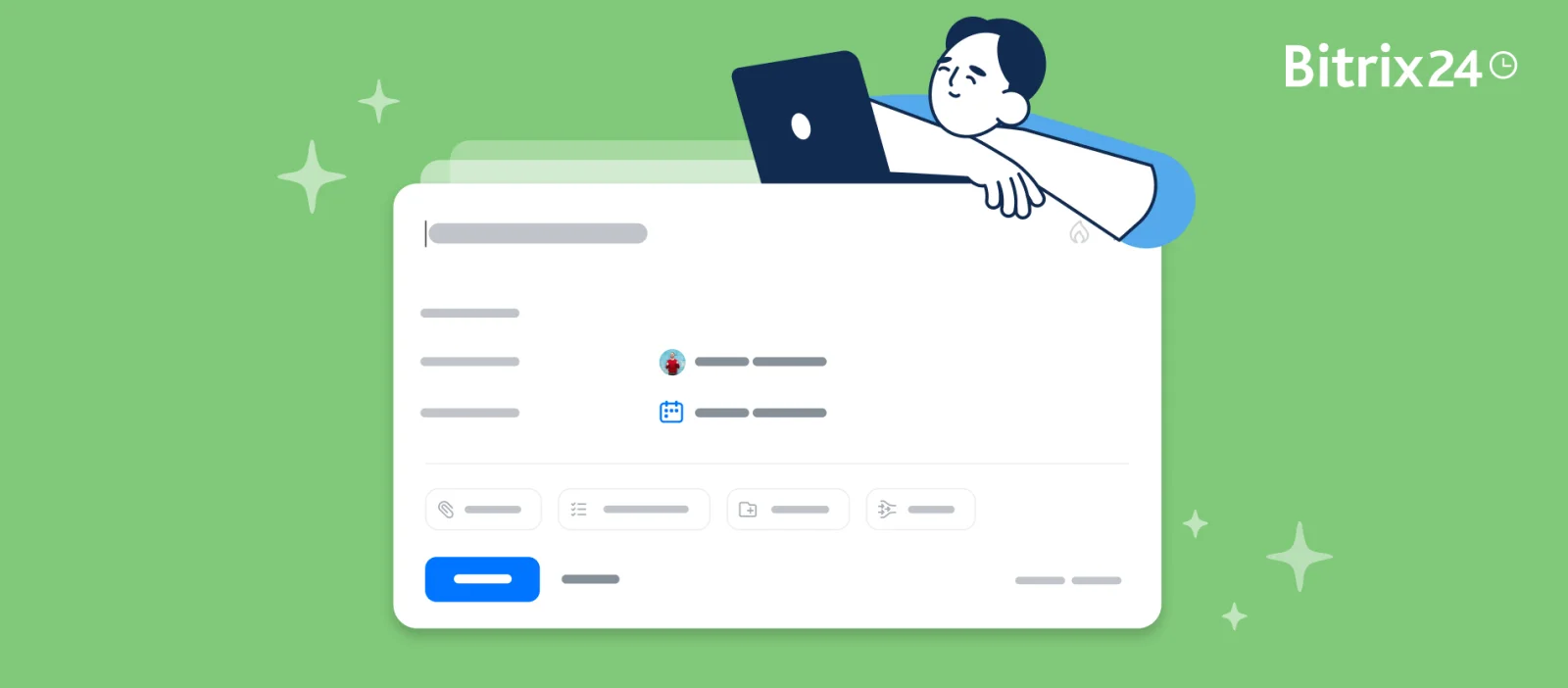 ปริมาณงานที่มากขึ้น รวดเร็วขึ้น: แบบฟอร์มสร้างงานด่วนของ Bitrix24 พร้อมใช้งานแล้ว