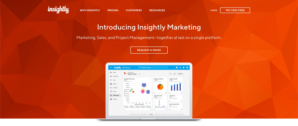 Insightly crm software