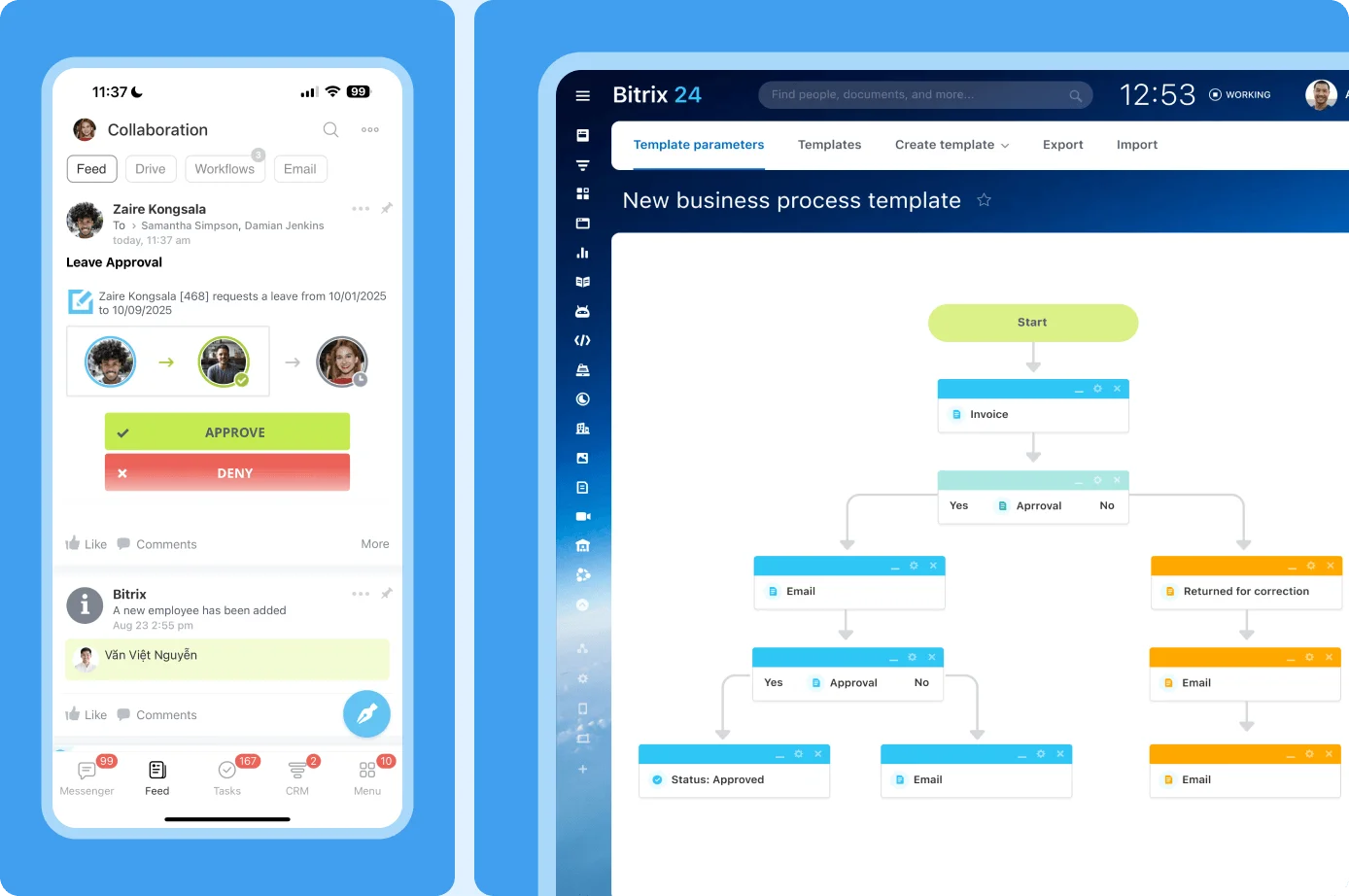 Bitrix24 is the perfect solution