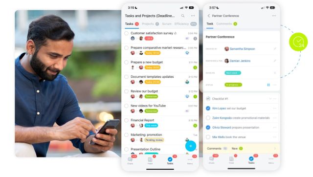 Stay organized and address your client support needs with Bitrix24