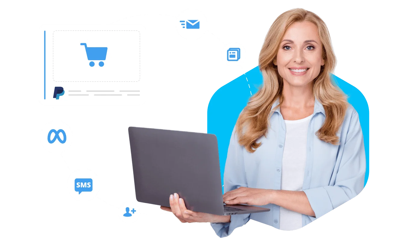 Bitrix24 omnichannel contact center connecting messengers, social channels, phone and email
