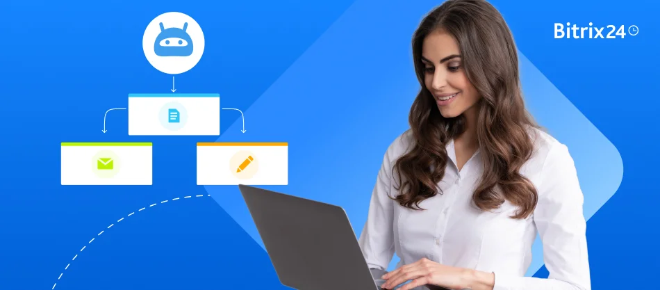 Bitrix24 Baharu: Penyelesaian berautomatik