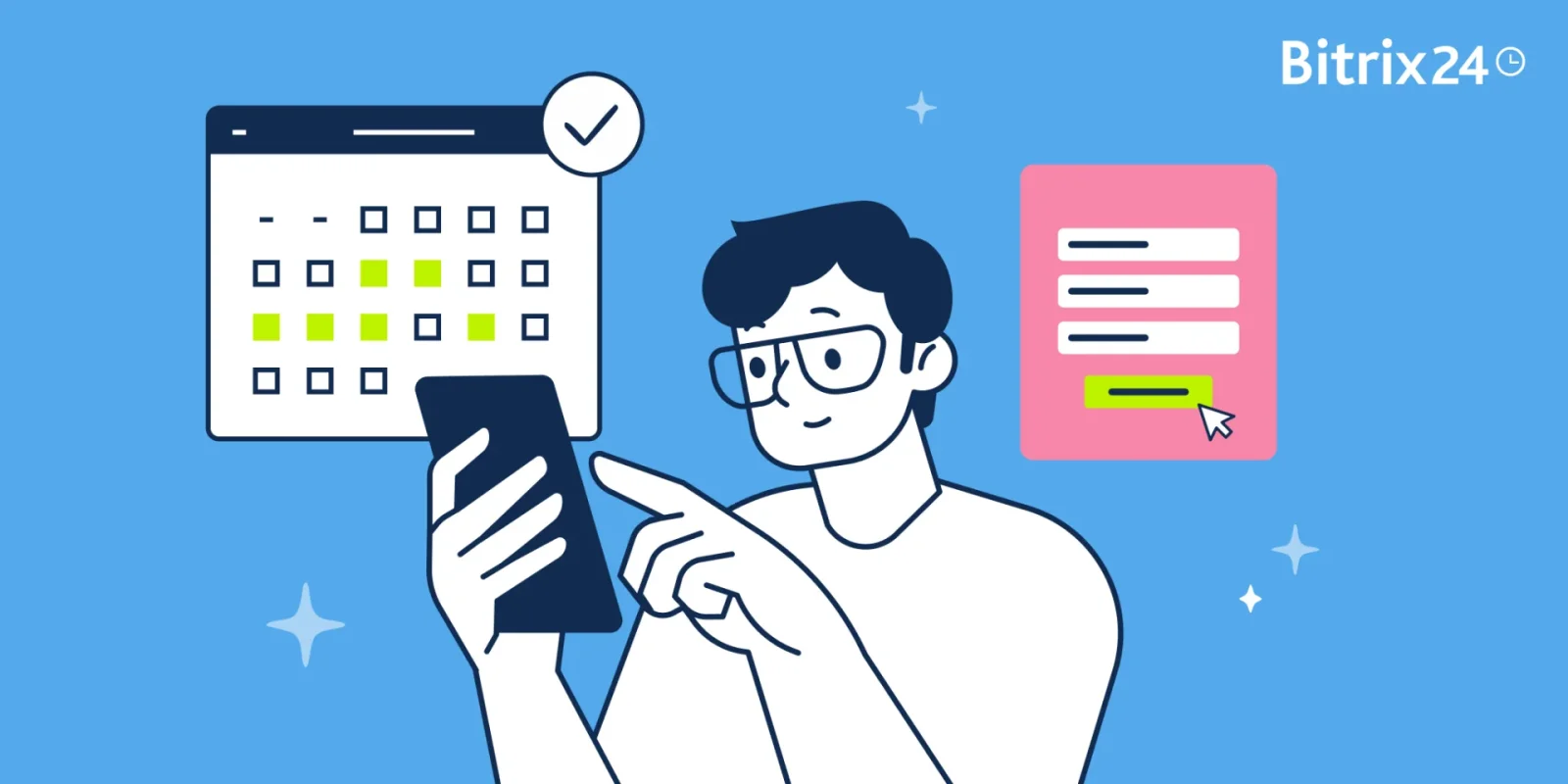 พบกับการจัดตารางเวลาที่ชาญฉลาดยิ่งขึ้น ด้วยการอัปเดตการจองใหม่ของ Bitrix24