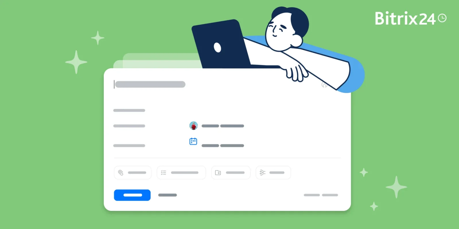 ปริมาณงานที่มากขึ้น รวดเร็วขึ้น: แบบฟอร์มสร้างงานด่วนของ Bitrix24 พร้อมใช้งานแล้ว