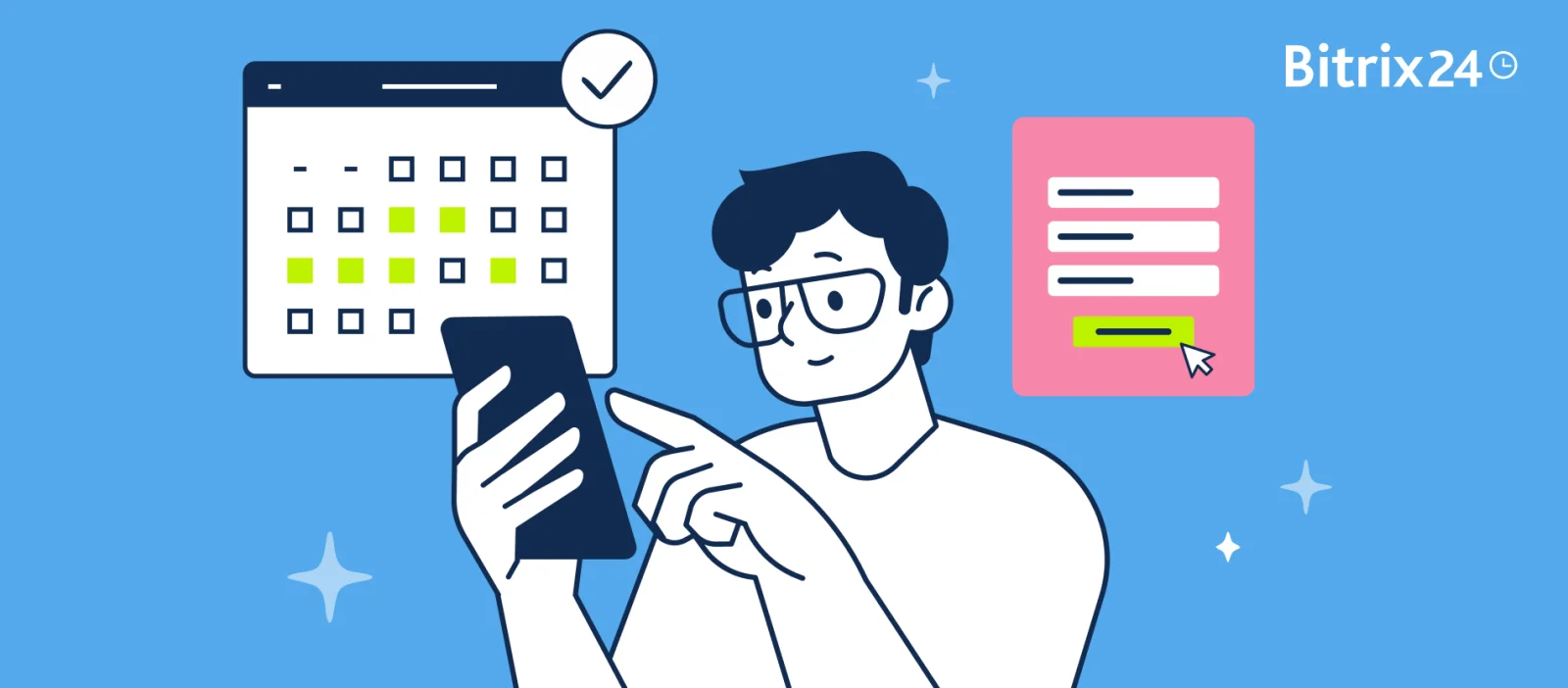 พบกับการจัดตารางเวลาที่ชาญฉลาดยิ่งขึ้น ด้วยการอัปเดตการจองใหม่ของ Bitrix24