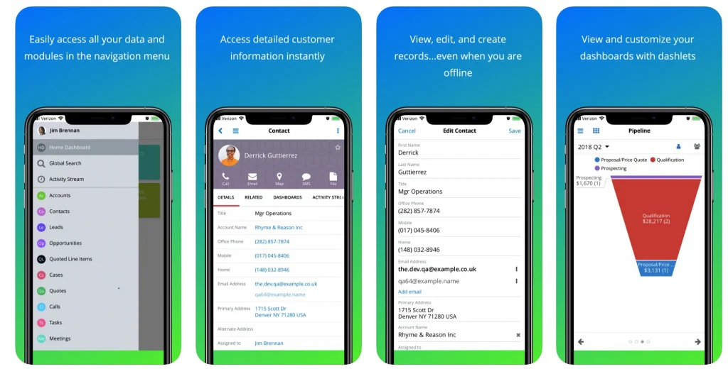 SugarCRM mobile