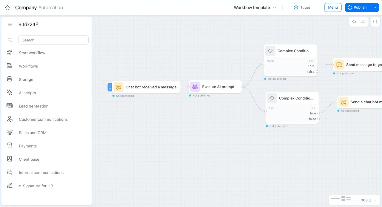 New Workflow Builder