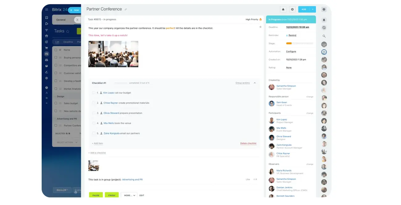 Task and project management