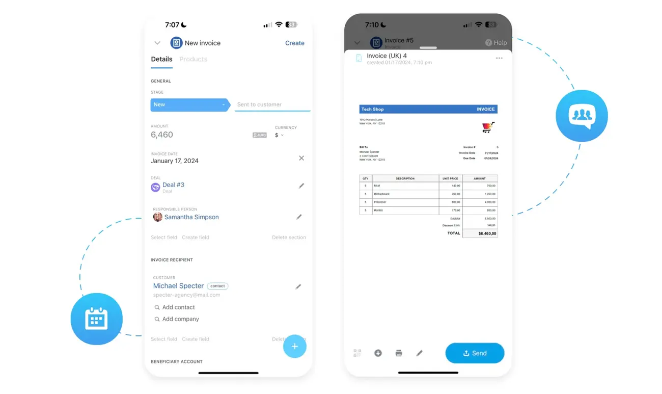 More time selling, less time on admin